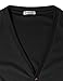 H2H Mens Casual Solid Color Button Dwon V Neck Knit Cardigan Sweater Black US S/Asia M (CMOCAL012)