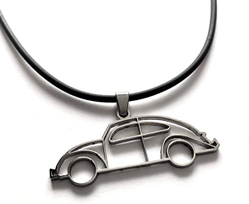 Circuiti Pendant Silhouette Beetle in steel