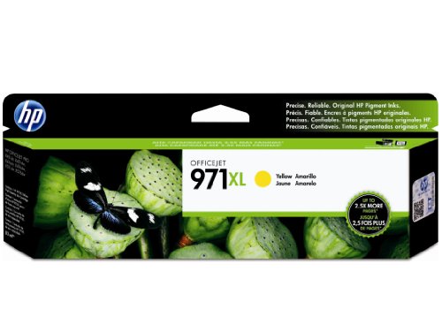 HP 971XL Yellow High Yield Original Ink Cartridge (CN628AM)