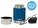 MIRA Thermo for Hot Food & Soup - 15 oz Insulated Food Jar with Foldable Spoon - Leak Proof Stainless Steel Thermal Storage Lunch Container, Canteen, Double Walled, Hawaiian Blue