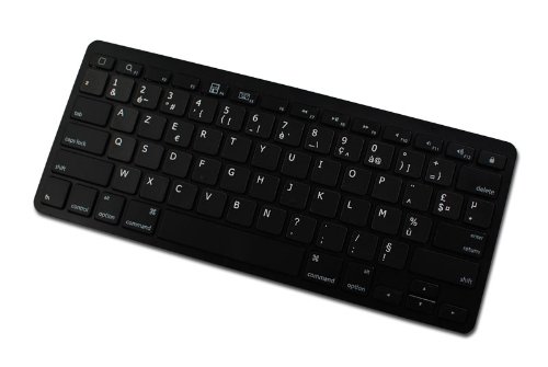 ITALIAN NON-TRANSPARENT KEYBOARD DECALS BLACK OR WHITE BACKGROUND (15x15) FOR DESKTOP, LAPTOP AND NOTEBOOK (Black Background)