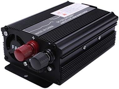 Anyutai 3000W Peak Power Power Inverter Solar Converter,Dc 12V To Ac 220V Car Inverter For Power Bank-Black