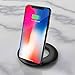 Wireless Charger,Lewoer Fast Wireless Charging Pad Foldable Phone Stand 10W/7.5W/5W Output Charger Compatible iPhone 8 X/XS/XR Galaxy S8/S9/S9+ All Qi Devices (Gray)