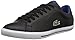 Lacoste Men's Grad Vulc Fashion Sneaker, Black/Blue, 10 M US