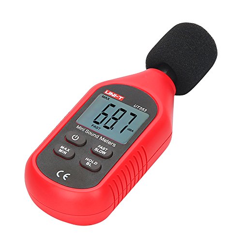UNI-T UT353 LCD Digital Sound Level Meters Noise Decibel Tester 30-130dB Monitor