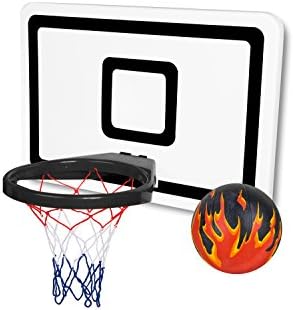 Trampoline XL Mini Basketball Hoop Set CLAMP ON with BALL CHOICE by VersaHoop: Trampoline, Boat, Pontoon, Pop Up Tent, Beach, Tailgating