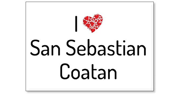 Mundus Souvenirs - Amo San Sebastian Coatan, Imán para Nevera ...