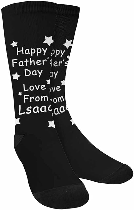 Custom Socks Happy Father's Day Love From Custom Name Sox