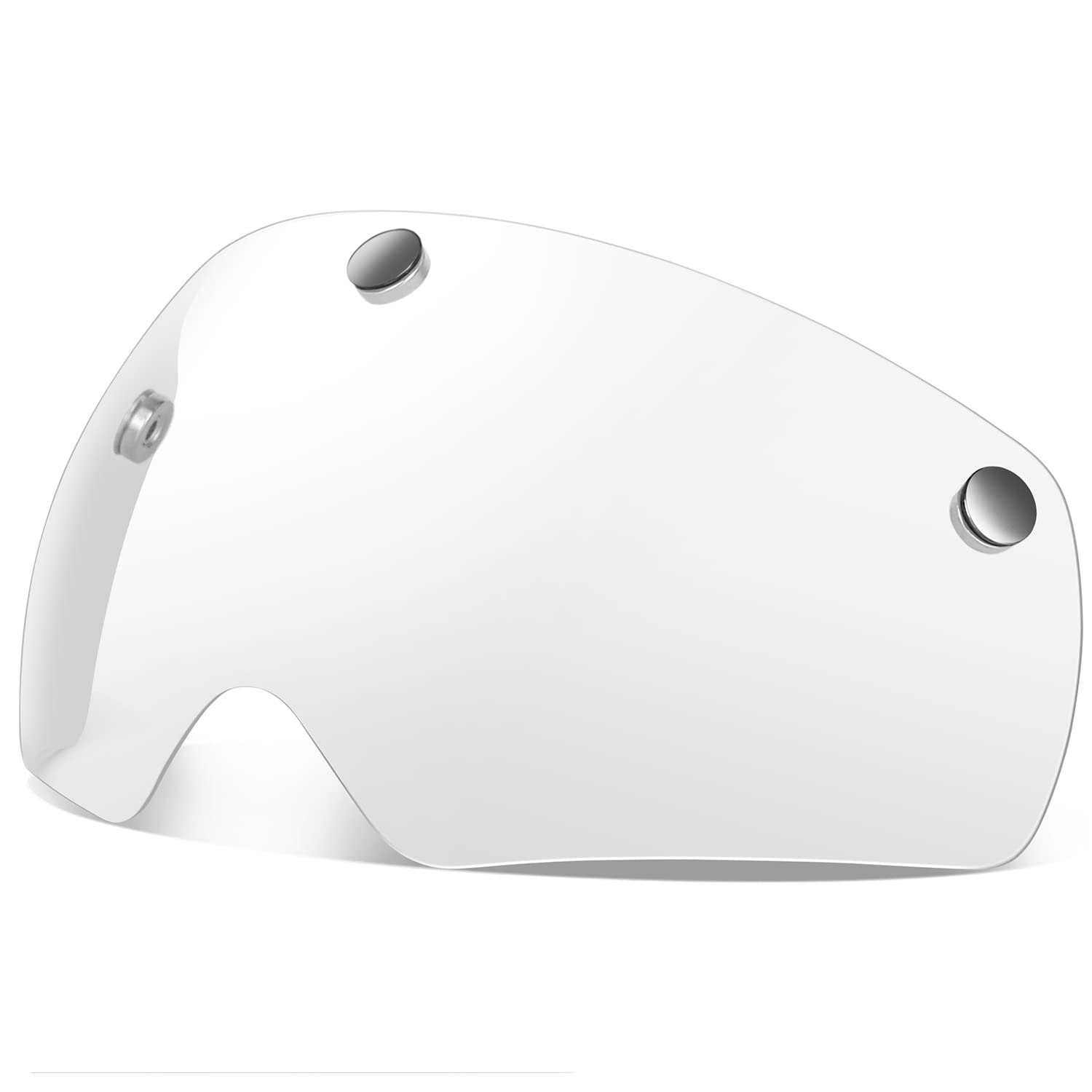 Victgoal Bike Helmet Goggles Visor Strong Magnetic Eye Shield (Crystal) — image 1