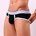 OutTop Mens Jockstrap, Mens Sexy Gay Underwear for Sex (Black, Medium)