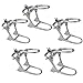5Pcs Dental Lab galvanizing Articulator Chrome Plated Full High Arch Denture Adjustable