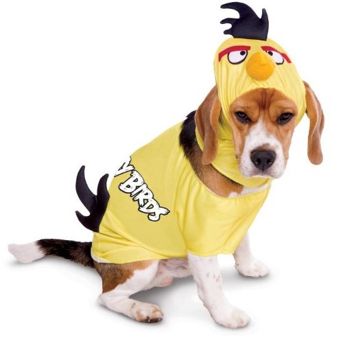 Paper Magic Angry Birds Yellow Bird Dog Pet Halloween Costume