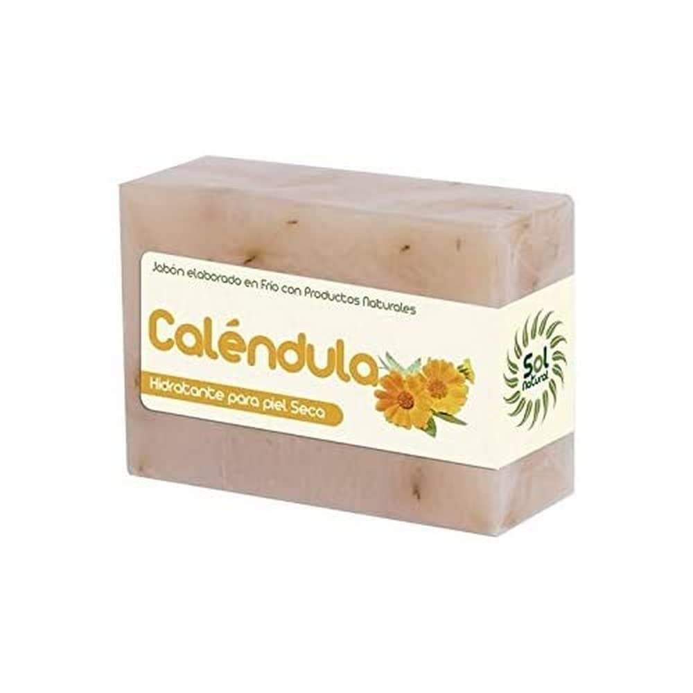 SOLNATURAL Natural Calendula Soap 100g, Not Applicable