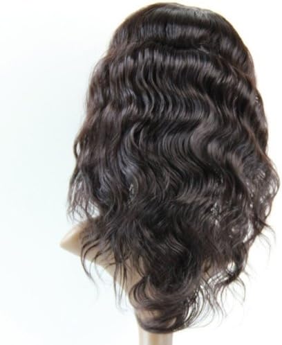 Full Lace Wigs 10" Soft Brazilian Hair 100% Remy Human Hair Wig Body Wave #2