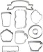 10 Piece Cafe Coffee Shop Cookie Cutter Set Donut