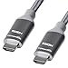 Amazon Basics 10.2 Gbps High-Speed 4K HDMI Cable with Braided Cord, 10-Foot, Dark Gray