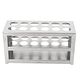 Test Tube Rack, 12 Sockets Stainless Steel Test