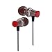 Headphones, Gaoye G2 3.5mm Noise Cancelling In-Ear Wired Headphones Earphones Earbuds Headset with Microphone for apple iPad iPhone 6 6s plus and Samsung Galaxy S7 S8 and Android Phones (G2)