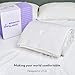 Cushion Lab Calming Weighted Blanket 15lbs & Dual Sided Cotton/Quilted Duvet Cover | 60