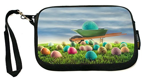 image for Rikki Knight Blue Easter Egg Wheelbarrow Spring Color Easter Eggs Desi
