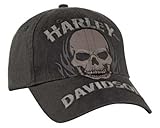 Harley-Davidson Men's Devour Skull Baseball Cap Black BC129830