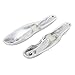 TOMALL Replacement Key Cover Silver Plating Chrome for Cayenne Panamera Macan 911 Carrera Key Shell Case