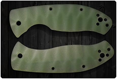 G10 Jade Ghost Scales for Spyderco Tenacious