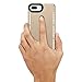 LuMee Duo Phone Case, Gold Matte | Front & Back LED Lighting, Variable Dimmer | Shock Absorption, Bumper Case, Selfie Phone Case | iPhone 8+ / iPhone 7+ / iPhone 6s+ / iPhone 6+