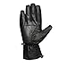 Men's Motorcycle Mesh & Leather Carbon Fiber Cruiser Ventilated Biker Gloves L