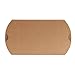 Vlovelife 50pcs Kraft Paper Pillow Candy Boxes 5 x 3.5 Inch, Wedding Favor Gift Box, Baby Shower Favor Box for Wedding Bithday Party Baby Shower Favors