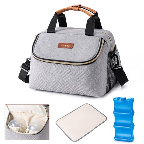 BABEYER Breastmilk Cooler Bag Ice Pack Fits