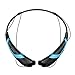 Bluetooth Headset Headphones Rymemo 2017 Hottest Match Color Wireless Music Earphones Stereo Earbuds/Headphone Sports/running Magnetic Neckband Style for Cellphone,Blue-Black