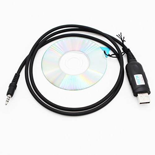 Awen+ USB Programming Cable For YEASU VERTEX VX-2R VX-3R VX-5R FT-40R FT-50R FT-60R VX-210VX-300, VX-400 VX-110 VX-130 VX-150 VX-160 VX-180 Two Way Radio