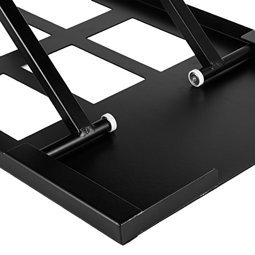 Superland Adjustable Height Standing Desk 28 x 20 Inch Desktop Standing Desk Adjustable Height Sit to Stand Ergonomic Workstation (28”X20”) - Thumbnail 7