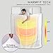 SOPAT Comforter Soft Goose Down Alternative Duvet Insert Summer Cooling 2100 Series Quilt with Corner Tab for All Season, Prima Microfiber Filled (White, King (90