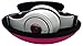 CASEBUDi Oval Hard Shell Headphone Carrying Case | Travel Pouch Protection Compatible with Foldable Headphones | Pink Ballistic Nylon