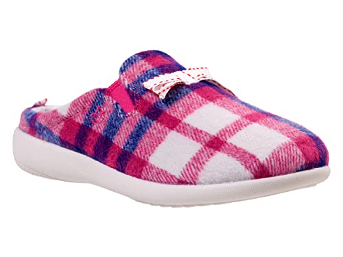 Spenco Women's Aberdeen Slipper, Pink, 7.5 Wide