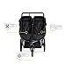 BOB Revolution Flex 3.0 Duallie Jogging Stroller, Lunar Black [Old Version]