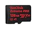 SanDisk Extreme PRO microSDXC Memory Card Plus SD Adapter up to 100 MB/s, Class 10, U3, V30, A1-128 GB (D132) (SDSQXCG-128G-GN6MA)