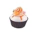 Dream Travel Pack of 6 Simulation Small Cream Cupcake Artificial Fake Cake Model Desert Food Kids Toy Home Kitchen Party Decoration Store Market Display Photography Props, Color Random