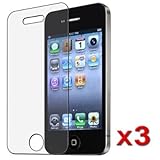 BlastCase 3 Pack iPhone 4 / 4S Anti-Glare, Anti-Scratch, Anti-Fingerprint - Matte Finishing Screen Protector