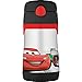 Thermos Vacuum Insulated Stainless Steel 10-Ounce Straw Bottle, Cars
