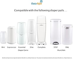 choice refill diaper pail refills