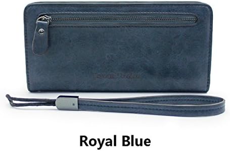 Women Wallet Wrist Band Long Purse Phone Card Holder Clutch Large Capacity Pocket