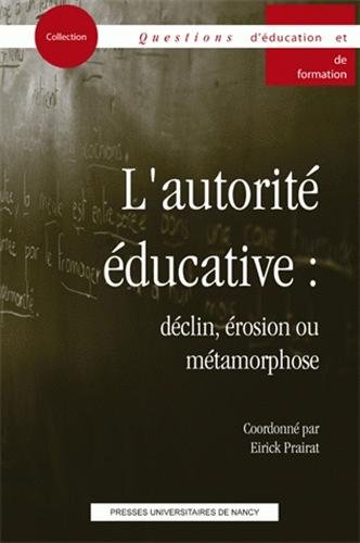 L' autorité éducative
