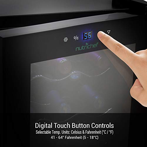 1 Nutrichef+PKCWC150+Compressor+Refrigerator+Temperature
