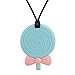 Baby Teether Toy,Silicone Teething Necklace
