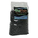 GloFish Aquarium Gravel, Solid Black, 5-Pound Bag