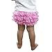 Wennikids Ruffled Lace Baby Diaper Bloomer Covers for 0-24M