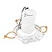 LumenBasic Camping LED Light Strip for Outdoors Actvities Hiking RV – Dimmable Switch, Waterproof, USB Powered String Lights – Light Rope 5ft